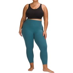 Lululemon Align Capture Blue High-Rise Nulu Pant with Pockets 25"